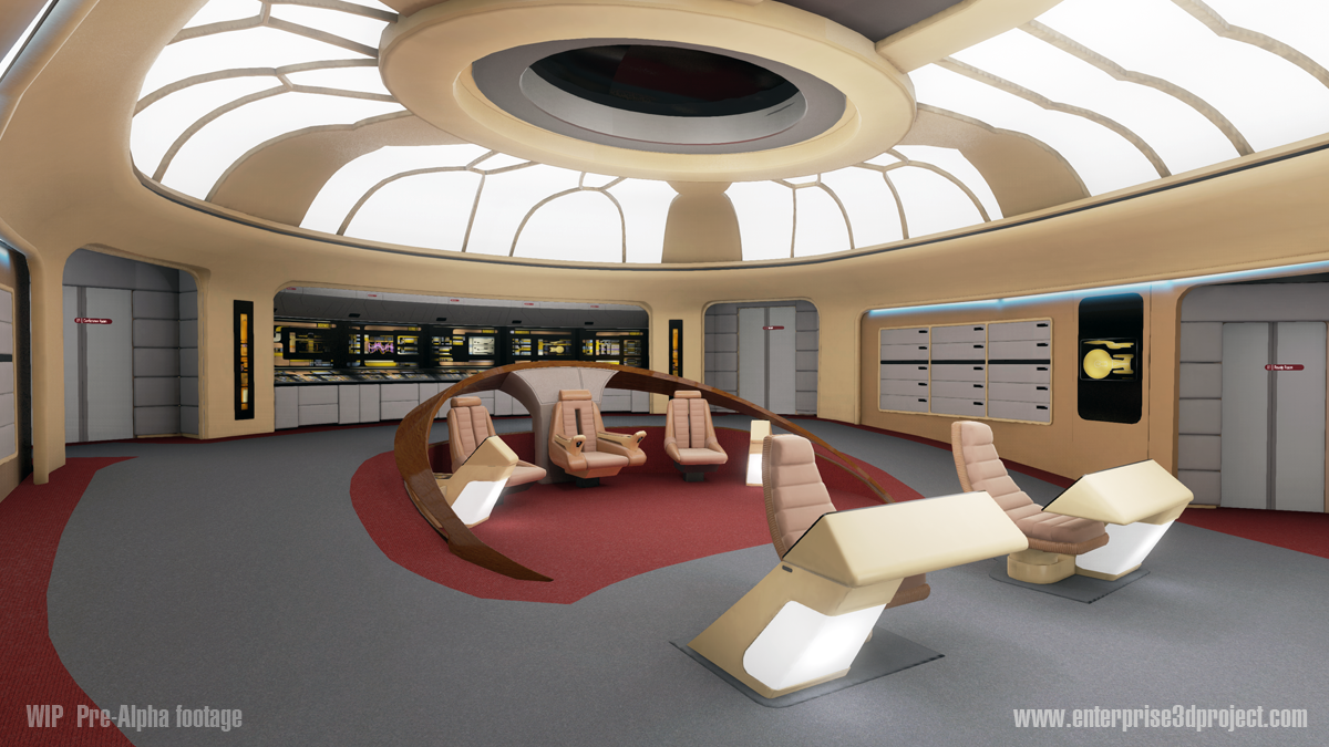 Star Trek The Next Generation Enterprise D Recreated In Unreal Engine 4 Oculus Rift Compatible That S It Guys