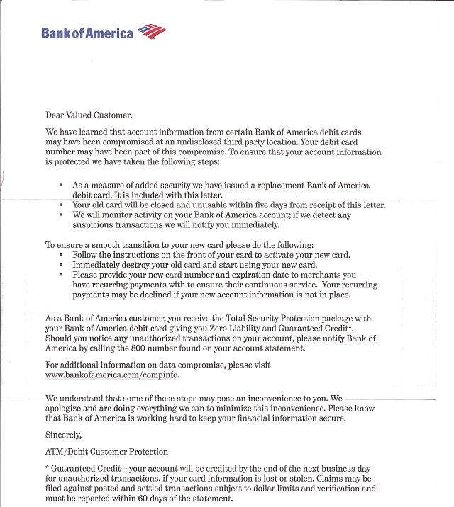 Bank of America Website May Have Been Compromised - Issues ... (640 x 716 Pixel)